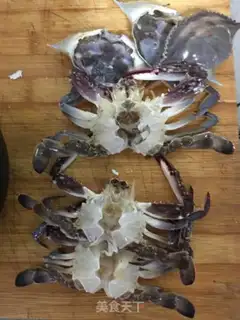 Make Crab tofu step 1