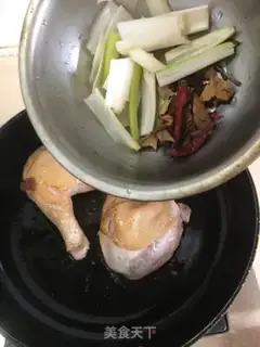 Make Red chicken legs step 4