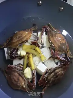 Make Crab tofu step 3