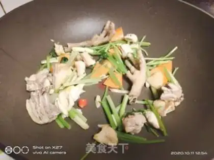 Make Chicken celery step 1