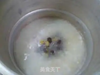Make Oatmeal rice congee step 10