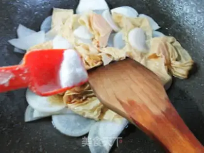 Make Protein radish step 7