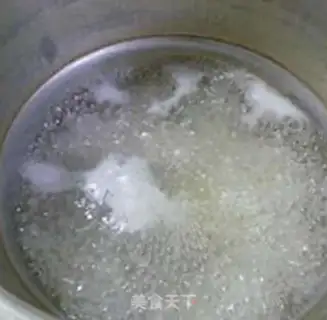 Make Ogurt tea rice congee step 5