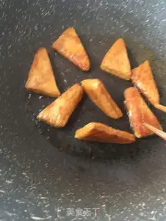 Make cucumber fried tofu step 8
