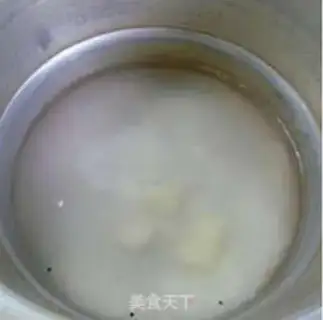 Make Porridge of dragon nuts step 8