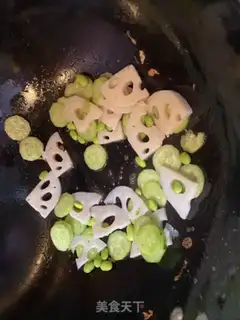 Make Scrambled beans step 2