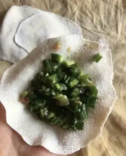 Make Cream dumplings step 6