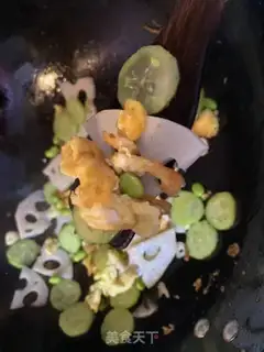 Make Scrambled beans step 3