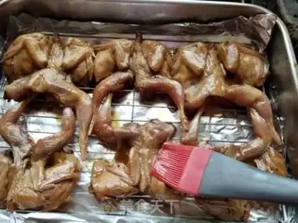 Make A quail of honey step 4