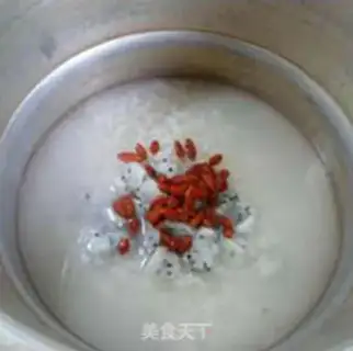 Make Porridge of dragon nuts step 12