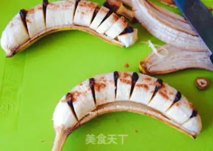 Make Cinnamon bananas step 4