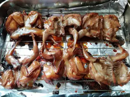 Make A quail of honey step 7