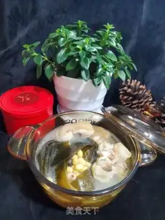Make Seaweed beans, pig feet step 8