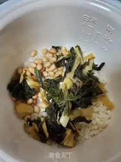Make Potato congee step 1