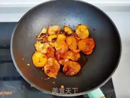 Make Spicy potato chips step 9