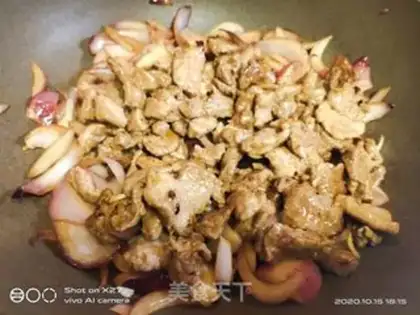 Make Onion beef step 7