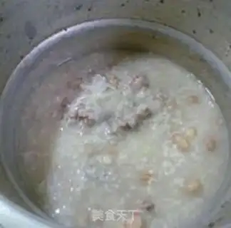 Make Porridge of peanut rice chops step 7