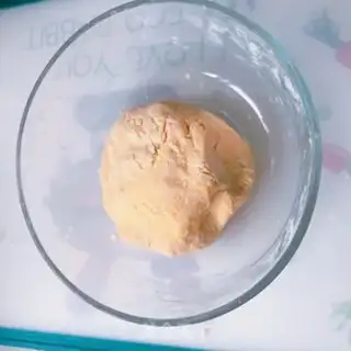 Make Pumpkin rose buns step 6