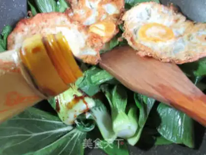 Make Eggs and vegetables step 4