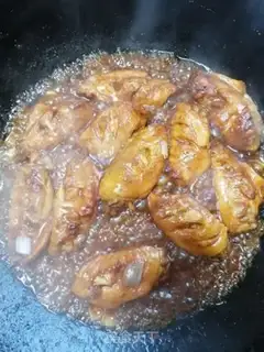Make I used to cook chicken wings step 7