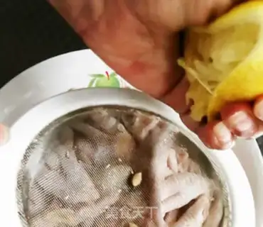 Make Sour lemon chicken claws step 2