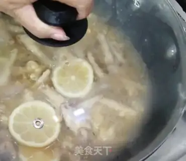 Make Sour lemon chicken claws step 7