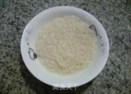 Make Potato rice congee step 0