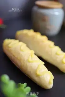 Make caterpillar bread step 0