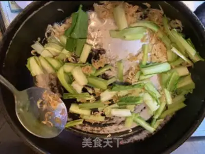 Make Shrimp cabbage step 2