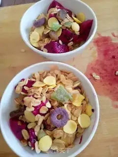 Make Fruit cereal yogurt step 2