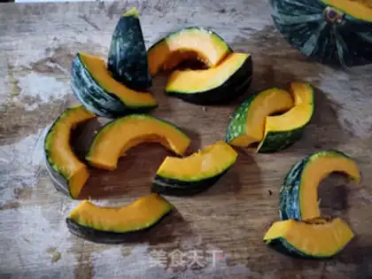 Make Air-cooked pumpkin step 2