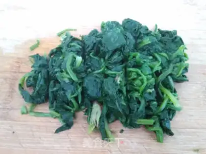 Make Spinach with carrots step 3