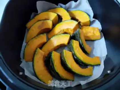 Make Air-cooked pumpkin step 4