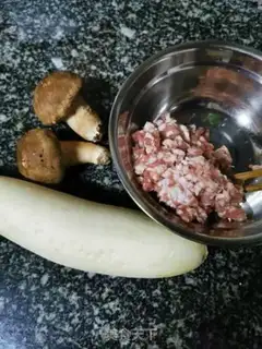 Make Radish meatballs step 0