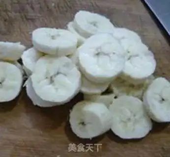 Make Banana rice congee step 4