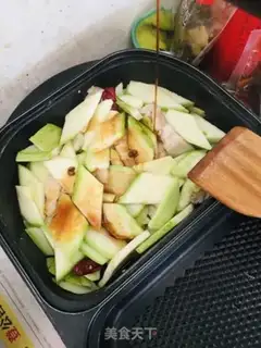 Make Sichuan fried pork step 3