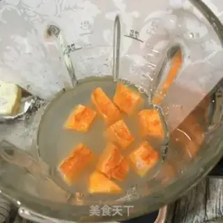 Make Pumpkin rice step 2