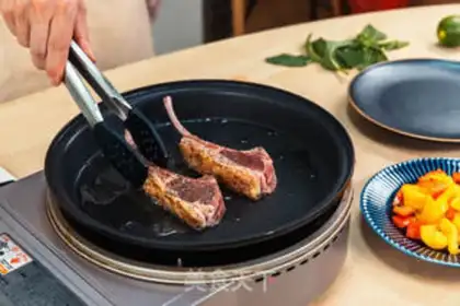 Make French lamb chops step 2