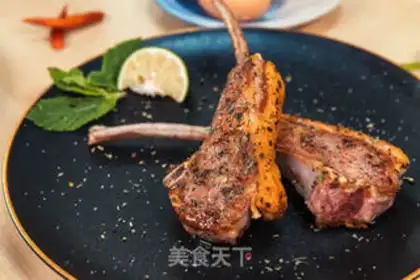 Make French lamb chops step 4