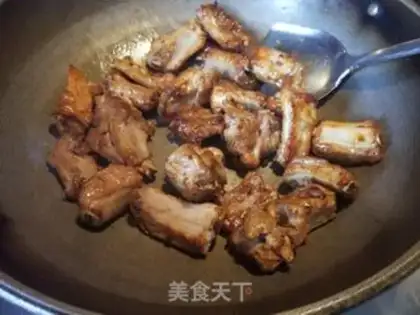 Make Purple potato powdered ribs step 8