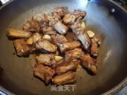 Make Purple potato powdered ribs step 10