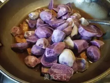Make Purple potato powdered ribs step 12