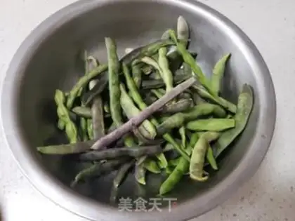 Make Bean-fruit noodles step 4