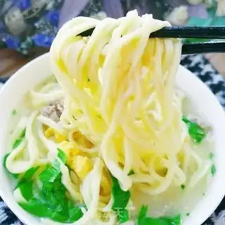 Make Hands on egg noodles step 12