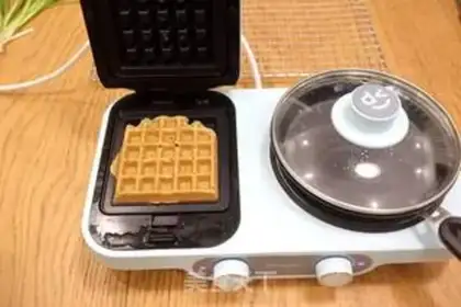 Make Tea waffles step 10