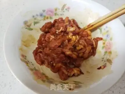Make Bean-fruit noodles step 6
