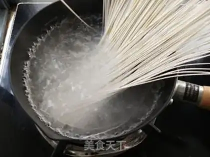 Make Corn and beef noodles step 1
