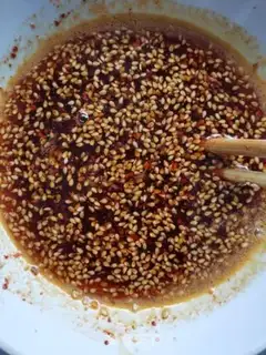 Make Spicy oil step 4