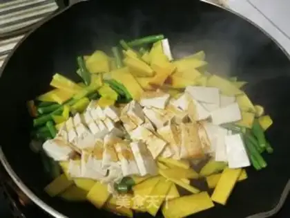 Make Shrimp tofu step 4