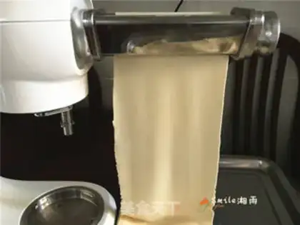 Make Homemade egg noodles step 9